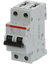 ABB Автоматичен прекъсвач S202 2P 2A крива B 6kA - 2CDS252001R0025 - Цена | LEDs4economy
