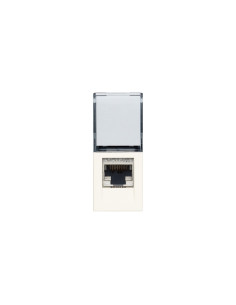 VIMAR 30339.16B FTP Розетка Netsafe Linea, RJ45, Cat.6, 1M, White, - Цена | LEDs4economy