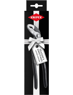 Knipex Клещи раздвижени Cobra, черна ръкохватка 180мм, /до изчерпване/ - K8799180S02 - Цена | LEDs4economy 2