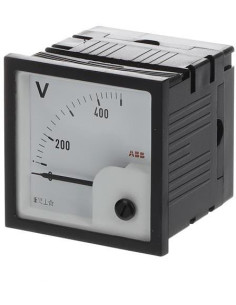 ABB Аналогов волтметър AC 0...250V VLM-1-250/72 за панелен монтаж /до изчерпване/ - 2CSG112180R4001 - Цена | LEDs4economy