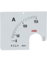 ABB Скала 0..150A за амперметър AMT1 - 2CSM110209R1041 - Цена | LEDs4economy