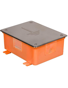 Elektro-Plast Кутия 218x168x84/215 за заземителна шина с капак от неръждаема стомана PZO - 35.02 - Цена | LEDs4economy