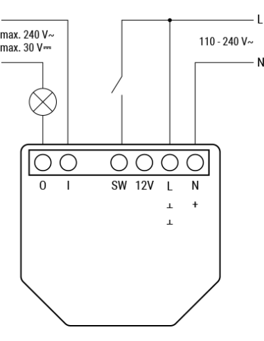 Shelly Микромодул Smart реле 1х On/Off 16A изисква неутрала Shelly 1 Gen3 - 261767