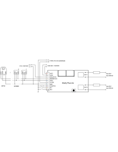 Shelly Smart Контролер 2х цифрови входа и 2х изхода 8...24Vac/dc Shelly Plus Uni за Умен дом - Цена | LEDs4economy 2