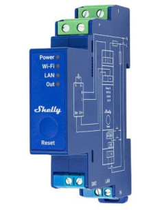 Shelly DIN Smart Димер 1х 0/1-10V Shelly Pro Dimmer 0/1-10V PM за Умен Дом - Цена | LEDs4economy