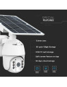 V-TAC HD Smart Соларна 4G Камера Бяла - 11616 - 2