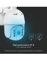 V-TAC HD Smart Соларна 4G Камера Бяла - 11616 - 3