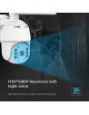 V-TAC HD Smart Соларна 4G Камера Бяла - 11616 - 11