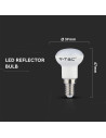 LED Крушка - SAMSUNG ЧИП 3W E14 R39 6400K - 8