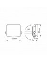 LED ПРОЖЕКТОР VLE-F3-0205B FLOOD 20W/5K VIDEX - 3