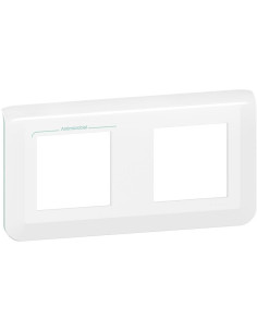 Legrand Лицева рамка антибактериална 2х2 мод. цвят бял Mosaic NEW - 078725L - Цена | LEDs4economy