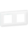 Legrand Лицева рамка антибактериална 2х2 мод. цвят бял Mosaic NEW - 078725L - Цена | LEDs4economy
