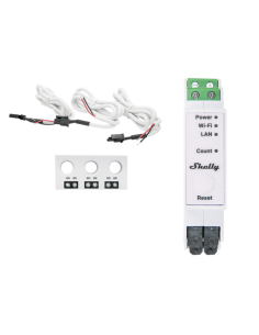 Shelly DIN Smart Трифазен електромер 3х 63A Shelly PRO 3EM-3CT63 за Умен Дом - Цена | LEDs4economy