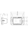 VIMAR 09290.CM Контакт за електрическа самобръсначка 230V 3M Карбон мат  NEVE UP - 2