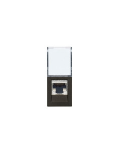 VIMAR 30339.16G FTP Розетка Netsafe Linea, RJ45, Cat.6, 1M, Black, - Цена | LEDs4economy 2