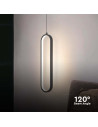 V-TAC 13W LED Висяща Лампа 40CM 4000 Черно Тяло - 10075 - 3