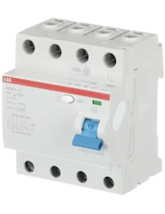ABB ДТЗ 4P 40A 100mА серия F204 тип A - 2CSF204101R2400 - Цена | LEDs4economy