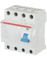 ABB ДТЗ 4P 40A 100mА серия F204 тип A - 2CSF204101R2400 - Цена | LEDs4economy