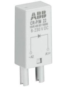 ABB Диод 62 6...24 V DC за интерфейсно реле CR-P/M - 1SVR405654R0000 - Цена | LEDs4economy