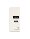 VIMAR 30292.AC15B USB Контакт Linea A+C 1M 15W 5V, white,  - 2