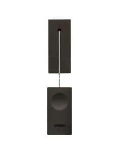 VIMAR 30054.G Бутон с корда Linea, 1Р NO/NC 10 A 250 V~ 1M, с копче и кабел 1,5м, Black, - Цена | LEDs4economy