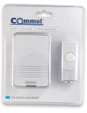 COMMEL Безжичен звънец БЯЛ LED 36 мелодии 70dB 300 метра  - C411-107 - 2