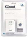 COMMEL Безжичен звънец БЯЛ 32 мелодии 83dB обхват 100 метра  - C411-110