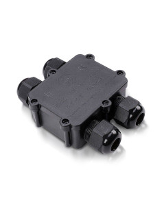V-TAC Влагозащитена Кутия Черна 4х8-12мм IP68 - 5982 - Цена | LEDs4economy