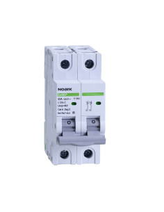 NOARK Ex9BP 2P DC500V C16 DC Миниатюрен автоматичен прекъсвач 6 kA, х-ка C, 16 A, 500 V DC, 2-полюсен - 111561 - Цена | LEDs4eco