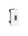 Legrand 078761 USB-А Контакт Mosaic, 1М, бял,  - 078761