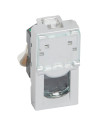 Legrand 079451 RJ45 Розетка Mosaic, 5e UTP, 1М, aluminium,  - 079451 - 2
