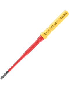 Wera Острие шлиц 0.6x3.5x157 Slim, 60 Kraftform Kompakt VDE 1000V - W006506 - Цена | LEDs4economy
