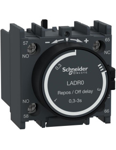 SE Блок помощни контакти TeSys D 1NO-1NC закъснение при включване 0.3...3 s - LADR0 - Цена | LEDs4economy