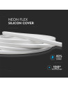 V-TAC Neon Flex Силикон 24V 6400K CRI 90 5м. - 2621 - 4