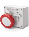 Scame Промишлен контакт 3P+Е 32A IP66 с механична блокировка серия Omnia - 505.3286 - Цена | LEDs4economy