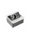 GTV AE-PB1SAVA-53 AVARO Pop-up контакт за вгражд., 1x Schuko, 2x USB A, кабел 1,5 м, сребрист 