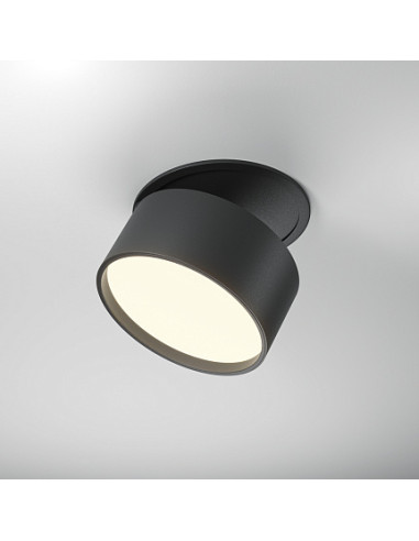 MAYTONI Downlight Onda - DL024-12W-DTW-B | Leds4economy.com