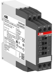 ABB Реле за контрол на ток 1P, CM-SRS, AC 3...30mA, 0.1s...30s, 2c/o 4A, 24...240Vac/dc - 1SVR730840R0600 - Цена | LEDs4economy