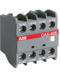 ABB Помощен контакт с 2NO+2NC /CA5-22E/ за контактори AF45...95 за челен монтаж - 1SBN010040R1022 - Цена | LEDs4economy