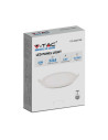 V-TAC 22W Led Панел Кръгъл 4000К - 216423 - 4