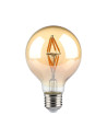V-tac LED Крушка - 4W Filament E27 G80 Амбър 2200K 217148