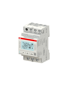 ABB Трифазен електромер за ДИРЕКТНО мерене на ел. енергия D13 15, Modbus, 2 тарифи, за DIN монтаж 3 мод, 65A, MID - 2CMA241765R 