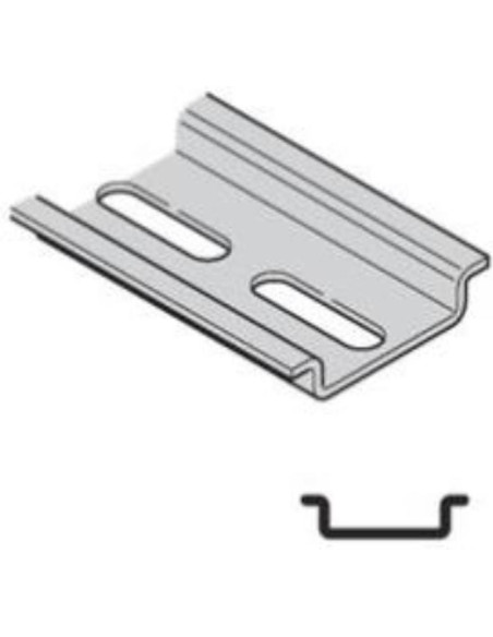 Scame DIN шина 35х7.5х1мм перфорирана поцинкована 0.5м  - 865.