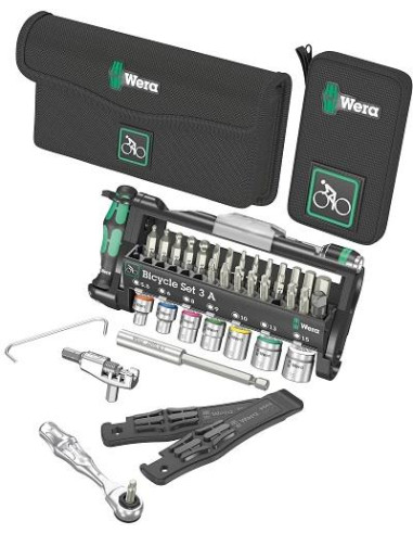 Wera Комплект инструменти за велосипед Bicycle Set 3A, 40 части,