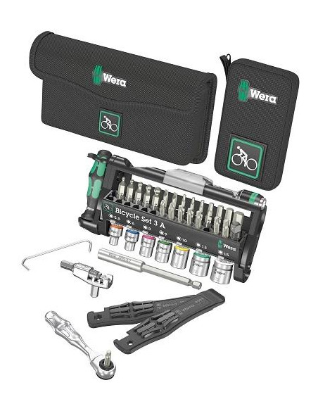 Wera Комплект инструменти за велосипед Bicycle Set 3A, 40 части,