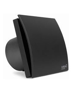 CATA Вентилатор UC-10 SILENTIS BK ф100мм, цвят Черен, 105м3/ч, 8W, 26dB комплект с клапа - C01222000 - Цена | LEDs4economy