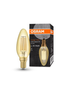 LEDVANCE LED ЛАМПА VINTAGE 1906 LED CL B FIL GOLD 35 4W/825 E14 - 4058075293434 - Цена | LEDs4economy