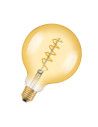 LEDVANCE LED ЛАМПА VINTAGE 1906 LED CL GLOBE125 SPIRAL GOLD 36/4W/820 - 4058075092136 - 2