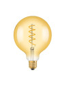 LEDVANCE LED ЛАМПА VINTAGE 1906 LED CL GLOBE125 SPIRAL GOLD 36/4W/820 - 4058075092136 - 3