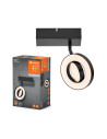 LEDVANCE ОСВЕТИТЕЛНО LED ТЯЛО DECOR SPOT SATURN BLACK 1 SPOT - 4058075833470